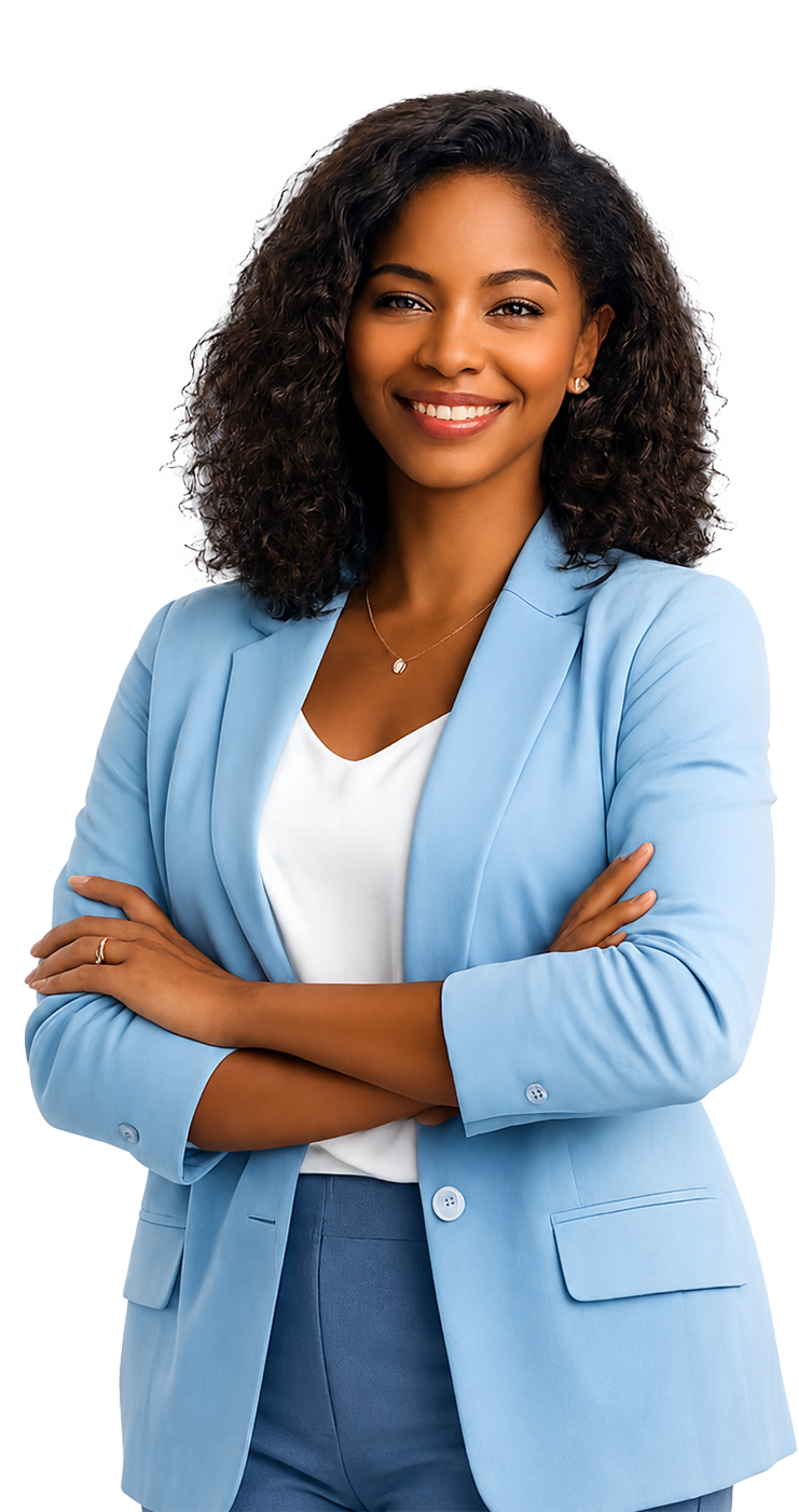 A smiling product growth consultant representing The Chimie Concept